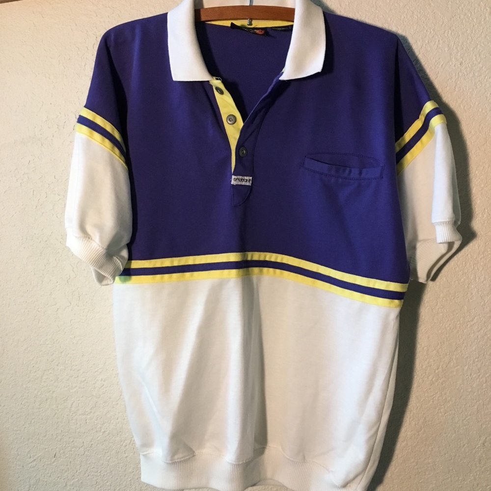 Vintage 80s Sasson Polo Style Shirt